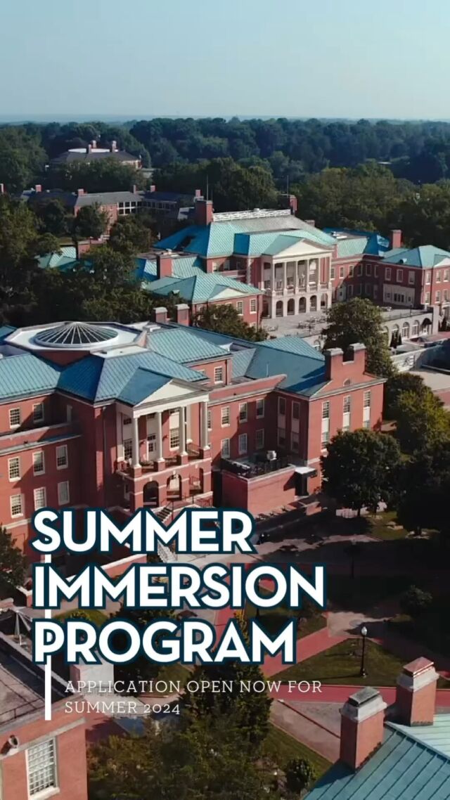 Discover your future, start your application today. 

Click the link in our bio to learn more and apply to the Wake Forest Summer Immersion Program.

#PreCollege #Summer #WakeForest