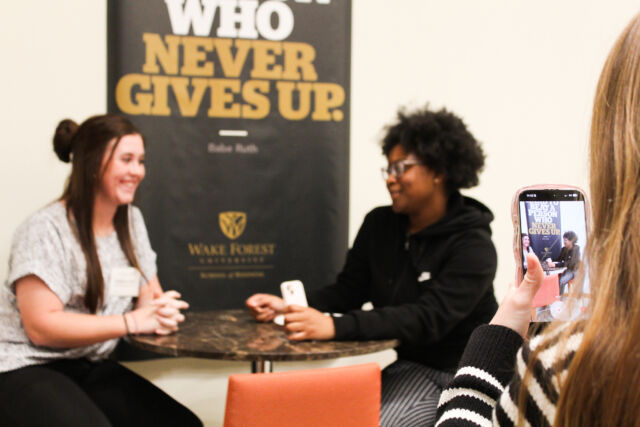 Marched into the world of business with @wakeforestbiz 📈 

College LAUNCH Scholars explored careers in business and collaborated creatively on a business-related case study.

#PreCollege #WakeForest #CollegeLAUNCH #Business